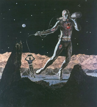 Early rendition of a cyborg by Fred Freeman. This appeared in the July 11, 1960 issue of LIFE Magazine.